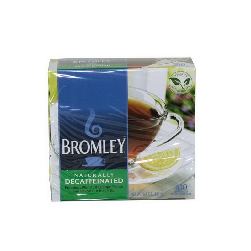 Tea Bromley Decaffeinated Bags 5-100 Count(Price/Case) - Walmart.com