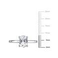 thumbnail image 2 of Everly Women's Sapphire 10K White Gold Engagement Ring, 2 of 7