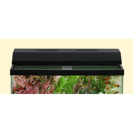Aquatics Marineland Single Bright Black Fluorescent Aquarium Perfect-a-Strip Reflector Light, 20 Inch