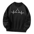thumbnail image 4 of Sudadera para Mujer Sudadera de Manga Larga Sudadera con Cuello Redondo para Mujer para Viajes M, 4 of 8