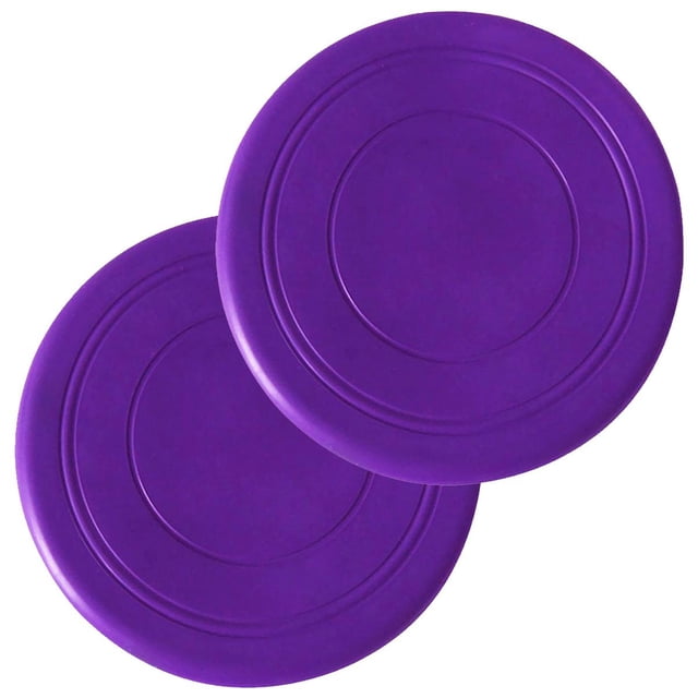 Discos para lanzamiento preciso FlyBixPurple 2 Piezas Discos voladores Silicona Ø18 cm Morado. VentDepot MXYPR-002