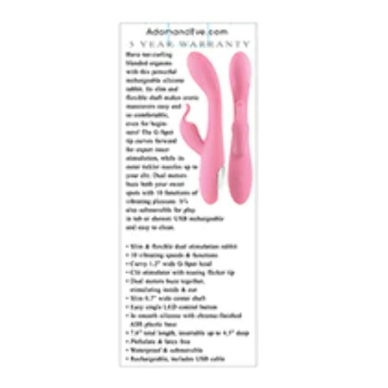 eve's slim pink pleaser vibrator - by adam & eve 37cm/1ft3 9.3LB TPE Mini Sex Doll Torso – Luolan [In Stock | US Only] main image 1