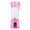 Pink, variant on SAYFUT Portable Electric Juicer Cup, USB Rechargeable with Six Blades, Easy Clean for Home Kitchen Sports Travel Outdoor
