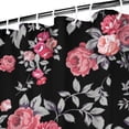thumbnail image 4 of Waterproof Pioneer Shower Curtain 84x72 Inch Polyester Unique Colorful Floral Shower Curtain for Bathroom Hotel Home Decor with 12 Plastic Hooks, 4 of 5