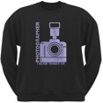 thumbnail image 1 of Photographer Blow Things Up Funny Black Adult Sweatshirt, 1 of 1