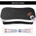 thumbnail image 4 of Vibration Plate Exercise Machine - Whole Body Workout Vibrating Fitness Platform, 4 of 4