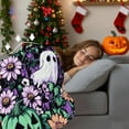 thumbnail image 6 of WEGFTDUOP Flannel Blanket Ghost Print Halloween Shawl Blanket All Seasons Blanket Blankets And Throws, Bed Blankets, 6 of 6