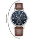 thumbnail image 2 of Reloj de cuarzo para hombre, relojes de pulsera de cuarzo analógicos de aleación de cuero con diseño de moda para hombre NUEVOS para hombre, 2 of 2