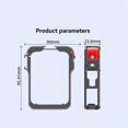 thumbnail image 3 of For 360 Camera Cage Aluminum Alloy Frame Accessories, 3 of 5