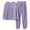 Purple, variant on Baberdicy Pajamas for Women Ladies' Solid Color Jacquard Coral Velvet Thickened Velvet Warm Flannel Home Suit Nightgowns for Women