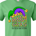 thumbnail image 4 of Inktastic Mardi Gras New Orleans Louisiana Jester Hat T-Shirt, 4 of 5