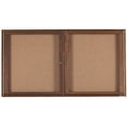 thumbnail image 6 of Aarco Products WBC3624R 1-Door Enclosed Bulletin Board - Walnut, 6 of 6