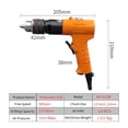 thumbnail image 4 of 13mm 1/2" Air Drill Pneumatic Reversible Air Drill 900 RPM ,Adjustable, 4 of 5
