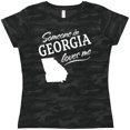 thumbnail image 3 of Inktastic Someone in Georgia Loves Me Women's T-Shirt, 3 of 5