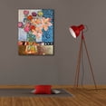 thumbnail image 4 of Epic Graffiti 'Spirals And Flowers'  by St Hilaire Elizabeth Canvas Wall Art, 26" x 34", 4 of 8