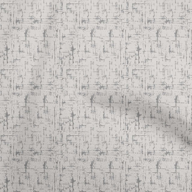 oneOone Cotton Poplin Light Gray Fabric Texture Craft Projects Decor Fabric Printed By The Yard 42 Inch Wide