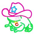 thumbnail image 1 of NEON LIGHT Cowboy Dimmable S Statk para Pared La Habitación Sala Juegos, 1 of 9