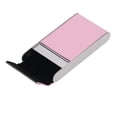 thumbnail image 1 of Étui à cigarettes en acier inoxydable, porte-cigarettes portable pour hommes et femmes, rose, 1 of 4