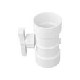 thumbnail image 2 of PVC Manual Air Volume Control Valve Air Duct Volume Controller For Ventilation Pipe Valve Switch Air Regulating Valve 75mm-250mm, 2 of 7