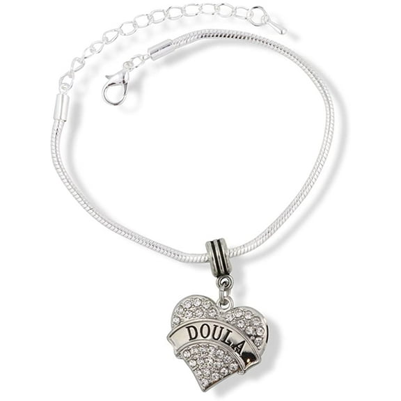 Emerald Park Jewelry Doula Bracelet | Snake Chain Charm Bracelet