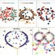 thumbnail image 4 of 350 piezas/lote de cuentas de arcilla polimérica redondas planas de 6 mm hechas a mano, cuentas espaciadoras sueltas Heishi para hacer joyas, pulseras y collares DIY, 4 of 5