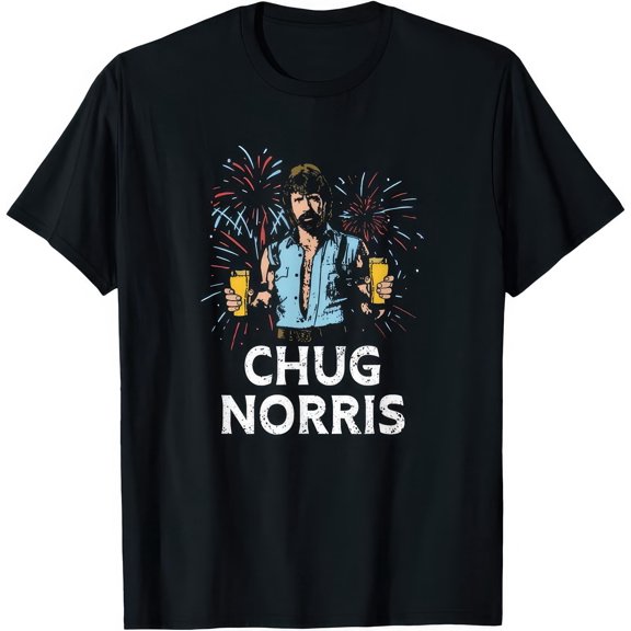 Chug Norris Funny Beer Drinking T Shirt