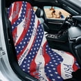 thumbnail image 2 of Garronmavis Car Seat Towel Cover Stain Resistant Easy Installation 1PC Front Car Seat Towel Cover Car Seat Protection Universal Fit for Cars SUVs Trucks Sedans Vans, 2 of 9