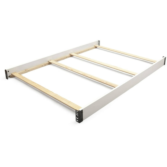 Delta Children Wooden Full-Size Bed Rails 0050, White