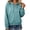 Green, variant on Casual Womens Zip Up Hoodie Long Sleeve Solid Color Full Zip Hooded Sweatshirt with Pockets Drawstring Hood Relaxed Fit Lightweight Cozy Fall Winter Outerwear