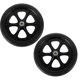 thumbnail image 1 of 2pcs Wheelchair Wheel 8 Inch Flexible Wheelchair Heavy Duty Wheel Wheelchair Part, 1 of 3
