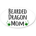 thumbnail image 2 of CafePress - Bearded Dragon Mom Sticker - Sticker (Oval), 2 of 2