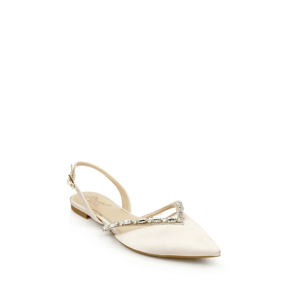 Jewel Badgley Mischka Camden Pointed Flat