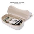 thumbnail image 6 of Fmxomd Personal Item Bag 18.5" x 10.25" x 8", Travel Duffel Bag Sports Gym Bag with Dry Wet Separated Pocket for Men and Women, Overnight Bag Weekender Bag Training Handbag Yoga Bag - White, 6 of 9