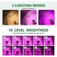 thumbnail image 2 of Plant Light, 80 LEDs Grow Light LED Plant Lamp 4 Heads Plant Grow Light, 3 Brightness Modes, 10 Dimmable Levels and 3 Timer Modes (3/9/12H), 2 of 5
