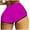 Purple, variant on Loopsun Summer Shorts for Women, Fashion Sexy Womens Solid Casual Shorts High Waisted Ladies Shorts Army Green L