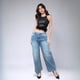 thumbnail image 3 of Jeans pierna Recta Savi Jeans Azul Claro Tiro Medio Mujer, 3 of 4