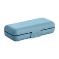 thumbnail image 1 of WRKEKC Clearance Blue Weekly Pill Organizer, Portable Medicine Dispenser with Secure Lids, Durable Plastic, Easy to Clean, Perfect for On-the-Go or Home Use, 1 of 7