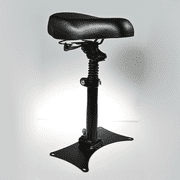 GLIDEZONE RD2 Adult Electric Scooter Seat Portable Black 1-Pack
