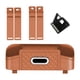 thumbnail image 4 of Organizador para asiento trasero de coche, caja de almacenamiento, reposacabezas colgante, duradero. Amarillo, 4 of 9
