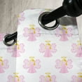 thumbnail image 3 of Ambesonne Pink Pattern Grommet Curtain, Pastel Color Character, 50" x 84", Earth Yellow Pale Pink, 3 of 6