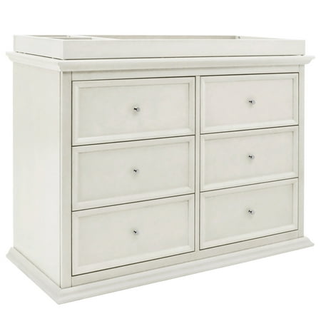 Mdb Classic Foothill Louis 6 Drawer Changer Dresser Dove Gray
