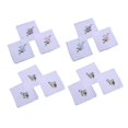 thumbnail image 2 of White Lace Facial Towel for Decor 12Pcs Embroidered Cotton Wedding Napkins, 2 of 3
