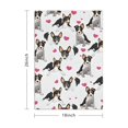 thumbnail image 3 of 6 Pcs Funny Kitchen Towels,Dog Pattern with Hearts Microfiber Dish Towels,Kitchen Tea Towels,Kitchen Towel Set (18" X 26"), 3 of 3