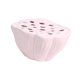 thumbnail image 5 of Jarrón con arreglo floral de vaina de loto, estable, ligero y creativo, soporte para tallo floral Rosa, 5 of 9
