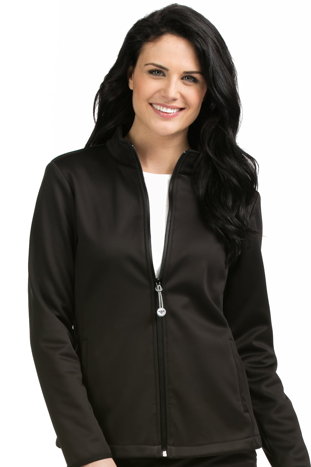 Med Couture Med Couture Bonded Fleece Med Tech Jacket Scrub Jacket Walmart Com Walmart Com