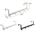thumbnail image 3 of Clearance Hooks under $5 Over The Door 5 Hooks Home Bathroom Organizer Rack Clothes Coat Hat Towel Hanger 2 Pc, 3 of 9