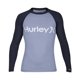 thumbnail image 2 of Camiseta de natación Hurley One And Only Logo Rashguard hombre gris grande, 2 of 2