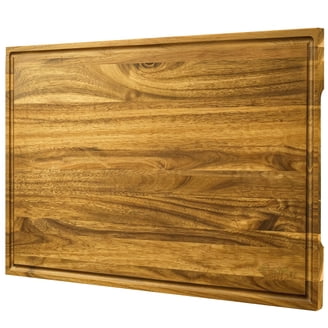 tobacco stick cutting board Bamboo Carve up steaks Figmint 14" X 20" Rubberwood