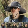 thumbnail image 2 of Garden Sun Hat with Solar Fan USB/Solar Charging For Mens Protection UV G2M0, 2 of 8