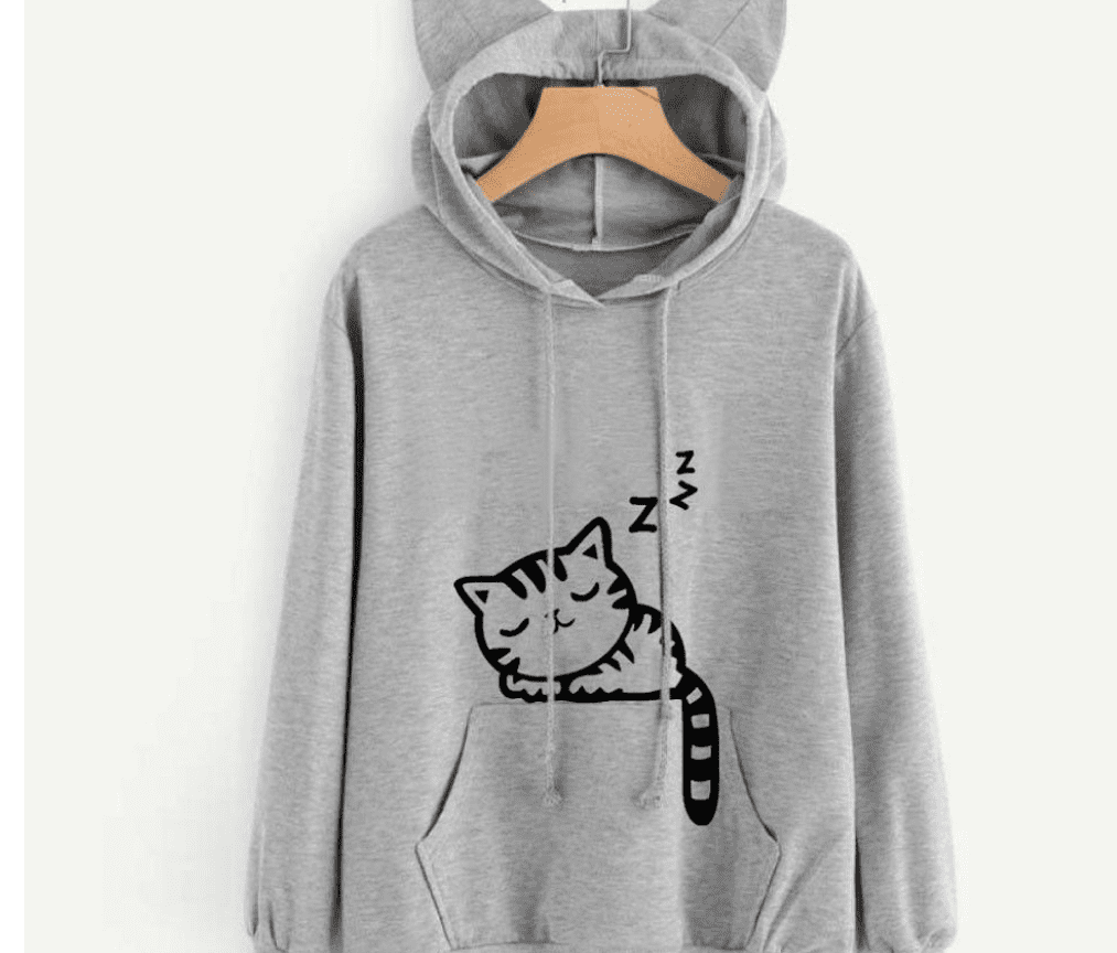 fleece cat sweater